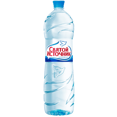 картинка Вода "Святой Источник" 1.5 литра, без газа, пэт, 6 шт. в уп. от магазина Одежда+