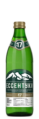 Вода Ессентуки №17 0,45 л, газ., стекло, уп. 20 шт.