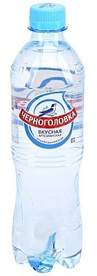 Вода "Черноголовская" 0.5 литра, негаз., ПЭТ, 12 шт. в уп.