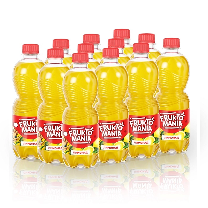 Газированный напиток Fruktomania Оригинальный лимонад 0,5 литра, 12 шт от магазина Одежда+