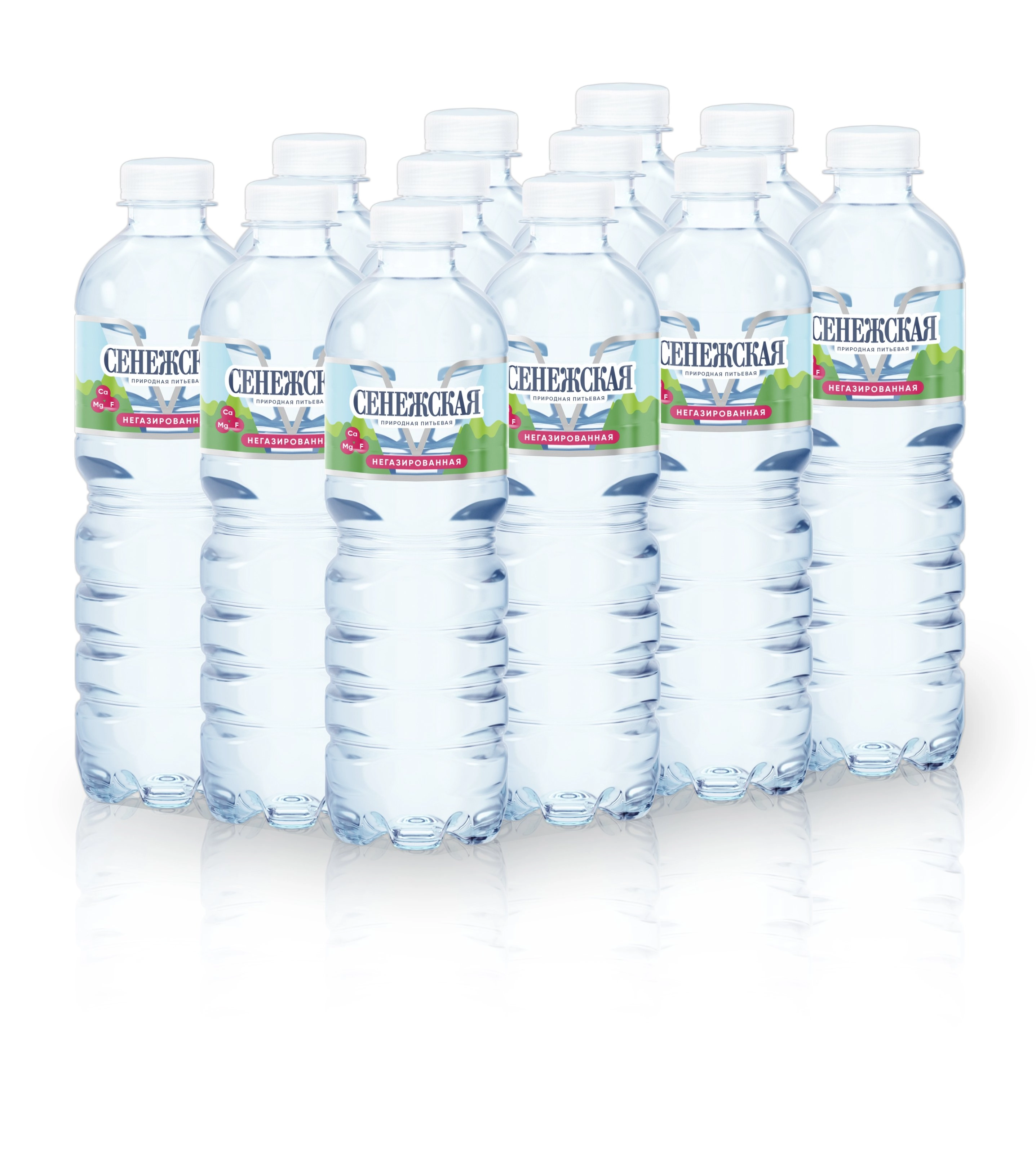 Минеральная вода Сенежская Негазированная 0,5 литра, 12 шт от магазина Одежда+