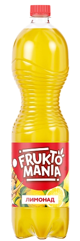 Газированный напиток Fruktomania Лимонад оригинальный 1,5 литра, 6 шт от магазина Одежда+